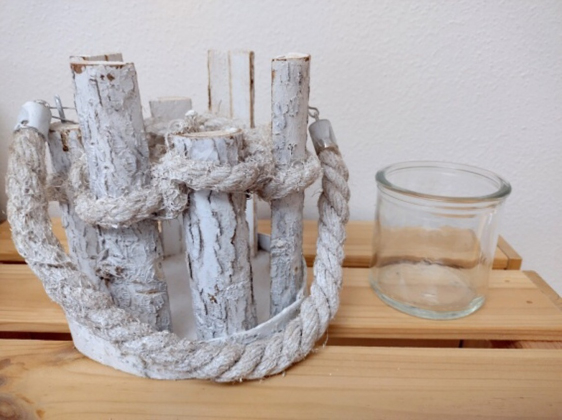 nielen vianocny svietnik drevo so sklenenym drziakom - 5