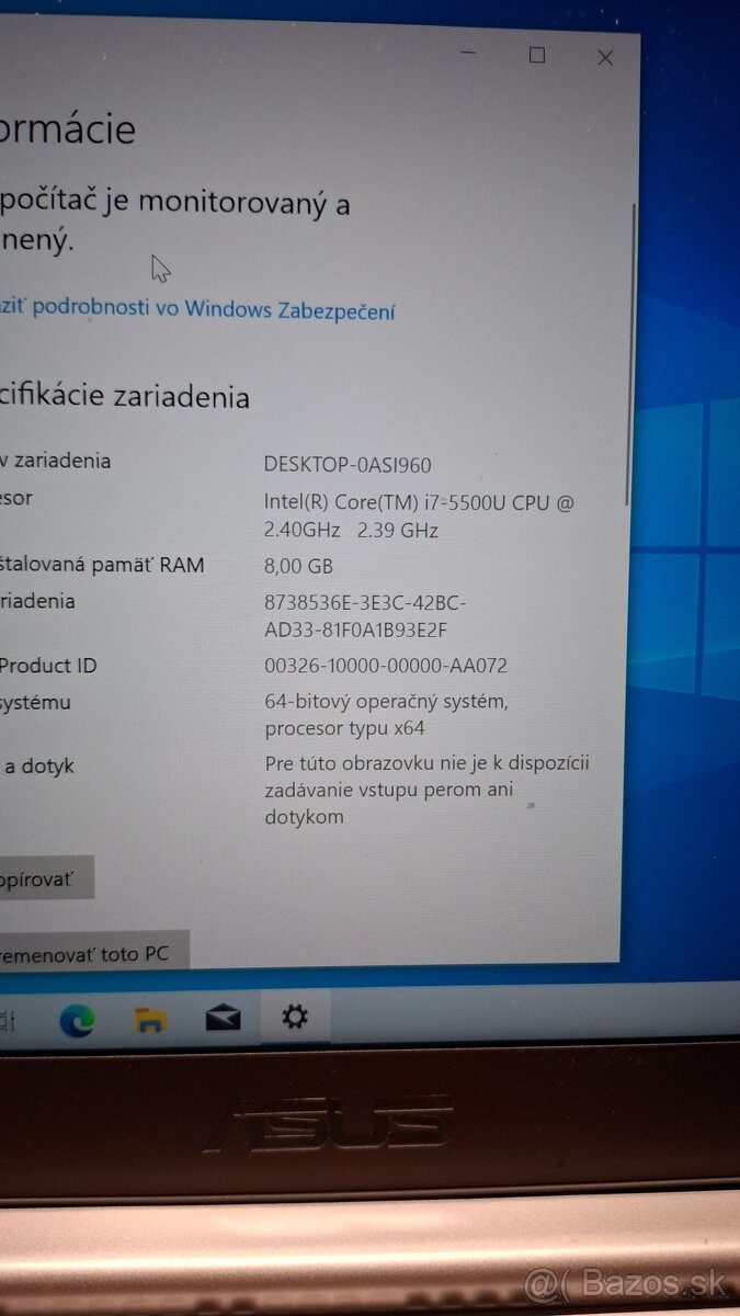 Asus zenbook UX303L 13,3" - 5