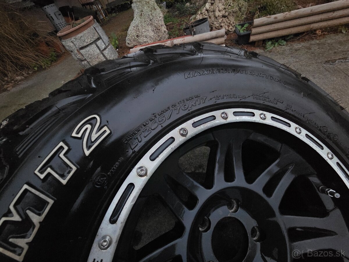 Offroad kolesa 265/70 r17, 5x127 R17 ET-6 - 5