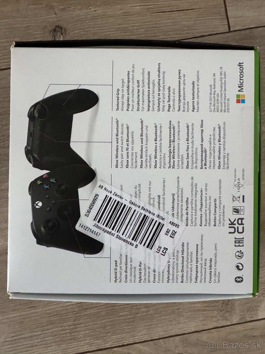 🎮 Xbox One Wireless Controller - Carbon Black TOP STAV - 5