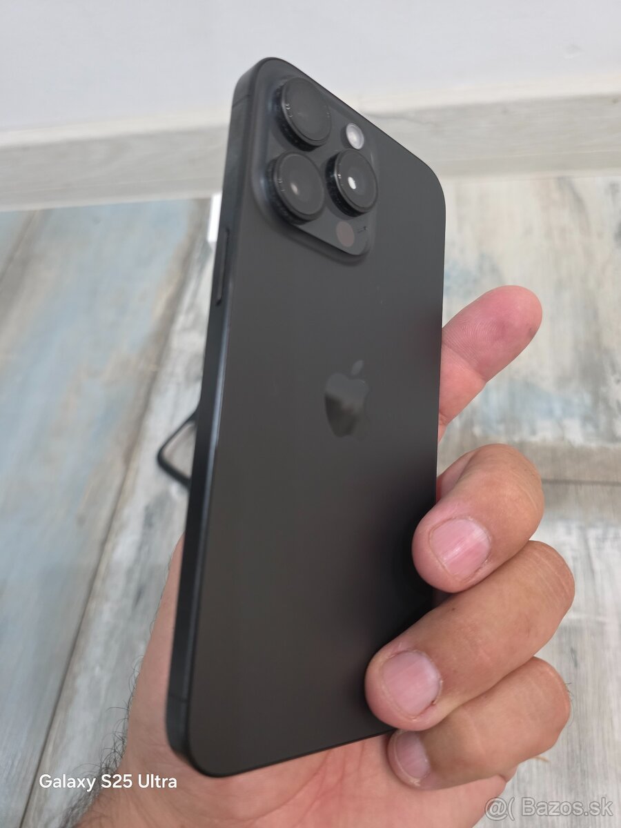 Apple iPhone 15 pro Max Black Titanium 256GB - 5