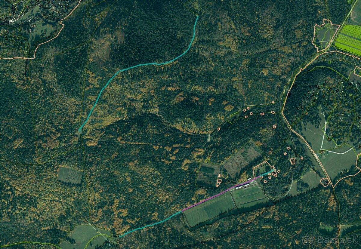 Smižany – 5.546 m2 LESOV (Urbáru) - 5