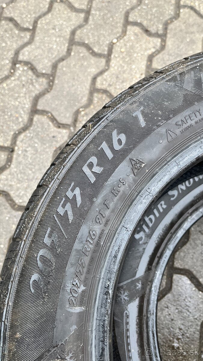 2x zimné 205/55 r16 - 5