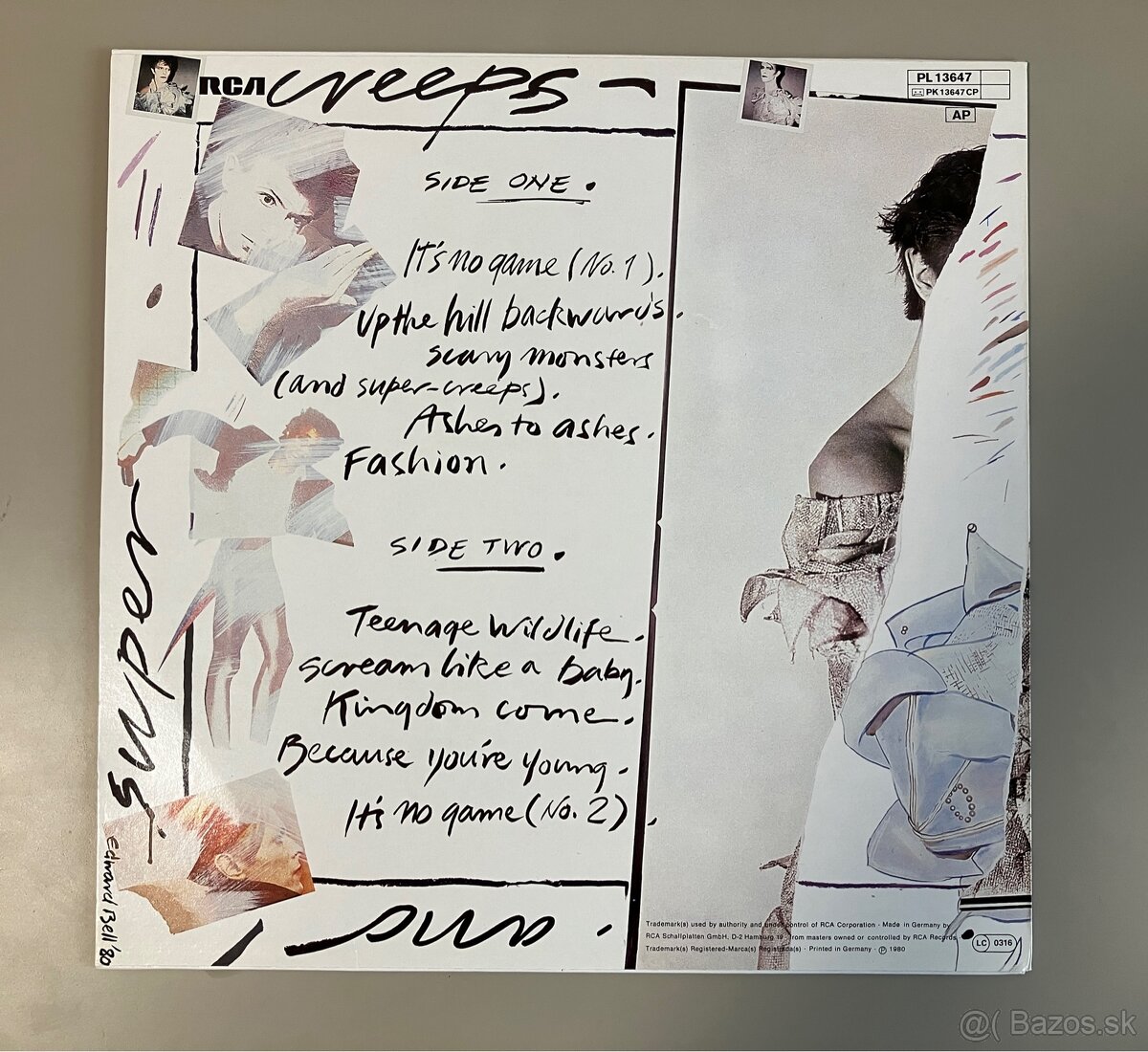 LP David Bowie - Scary Monsters - 5