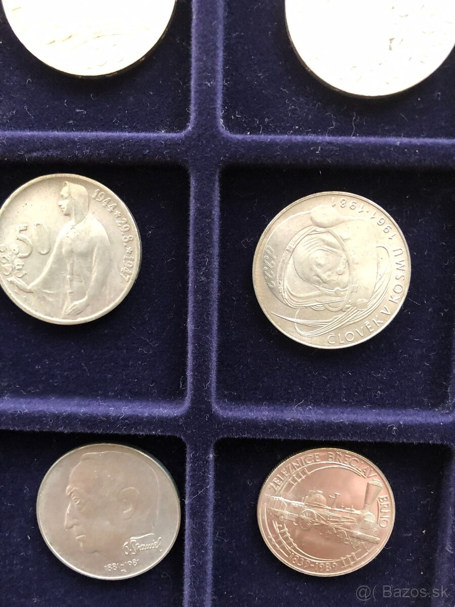 Mince striebro československo - 5