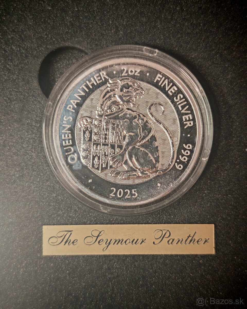 Strieborné mince, 2oz- THE ROYAL TUDOR BEASTS - 5