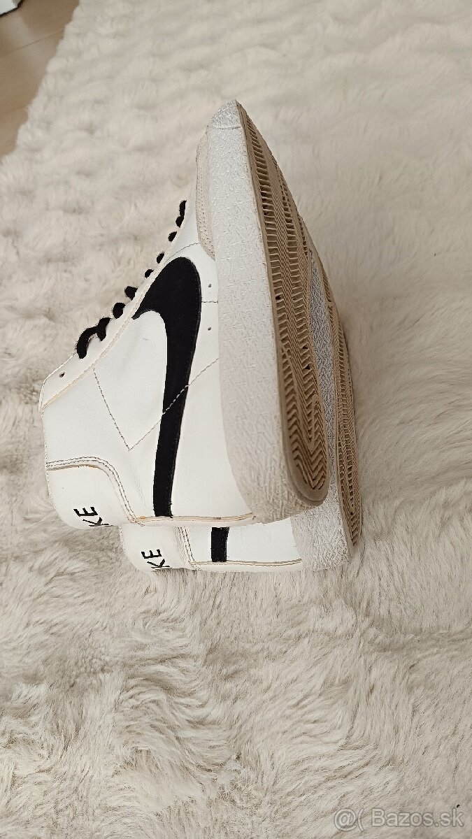 Členkové kožené tenisky Nike Blazer Mid 77 Vintage 36 - 5