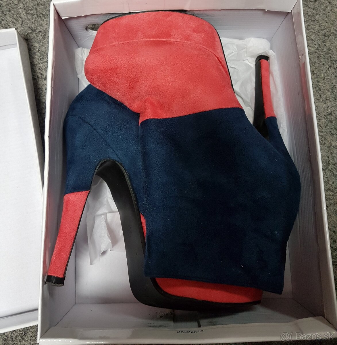 dámske platformové čižmy - 5