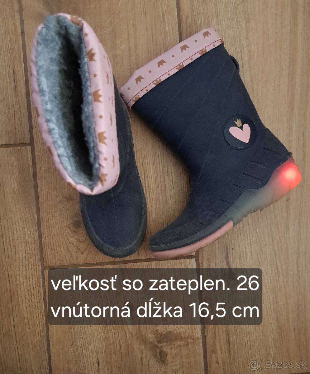 Dievčenská obuv 26 - 28 - 5