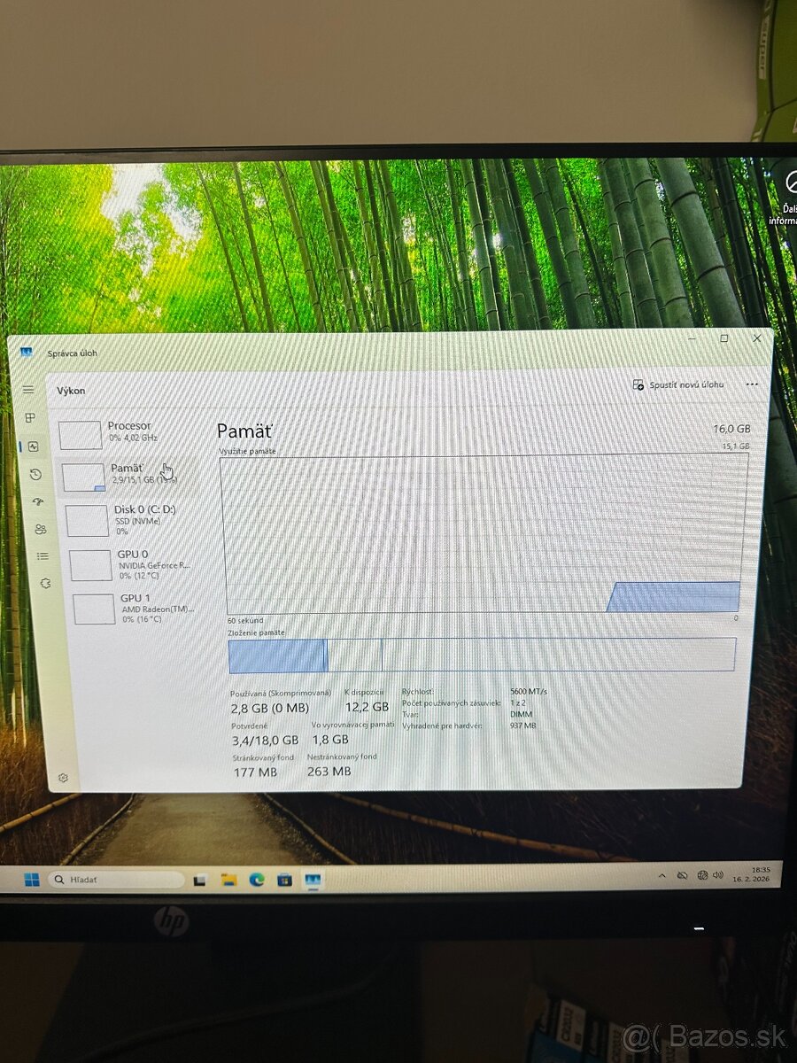 Ryzen 5 9600x / RTX 4060 / 16GB RAM DDR5 - 5
