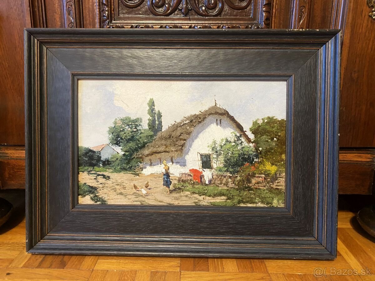 L.Neogrády-Obrazy ,olejomalby mensích rozmerov - 5