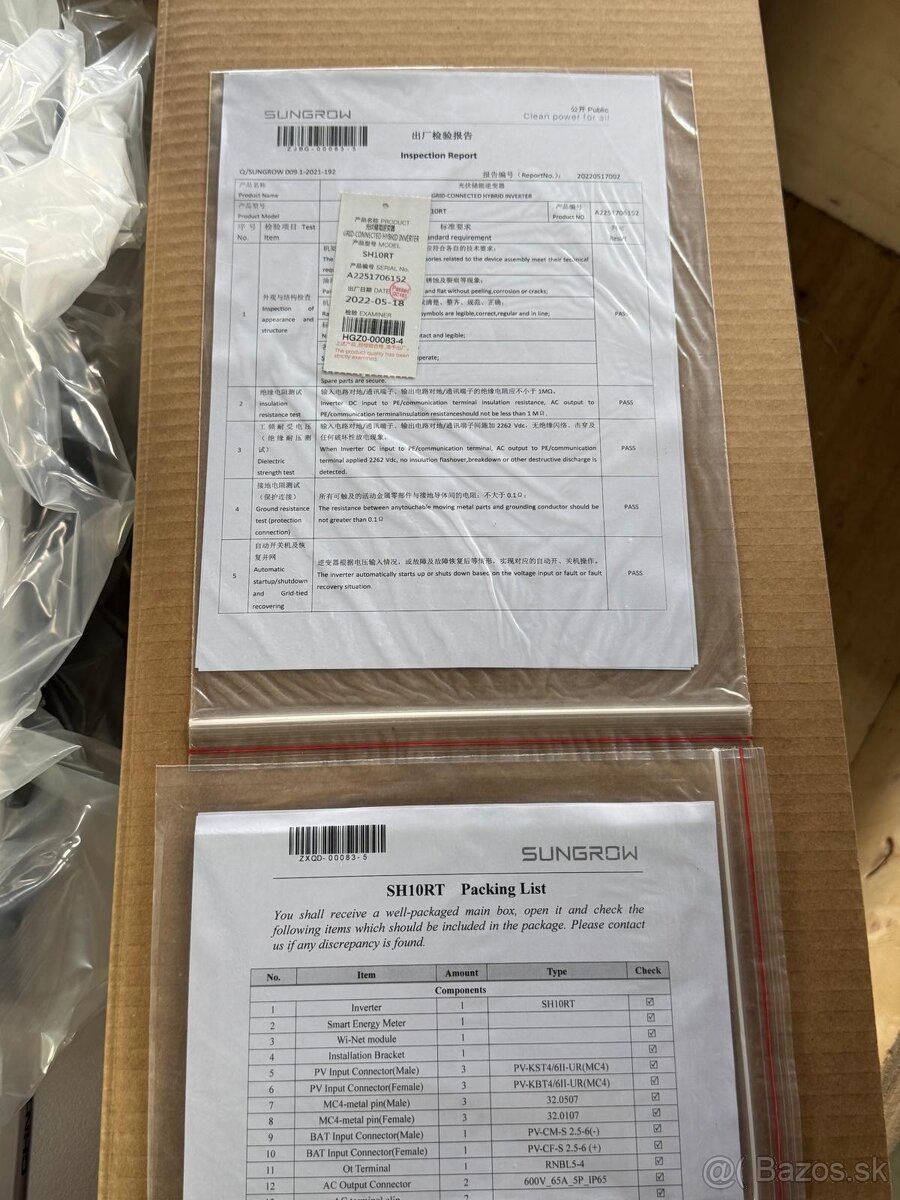 Hybridný striedač Sungrow SH6.0RT , - 5