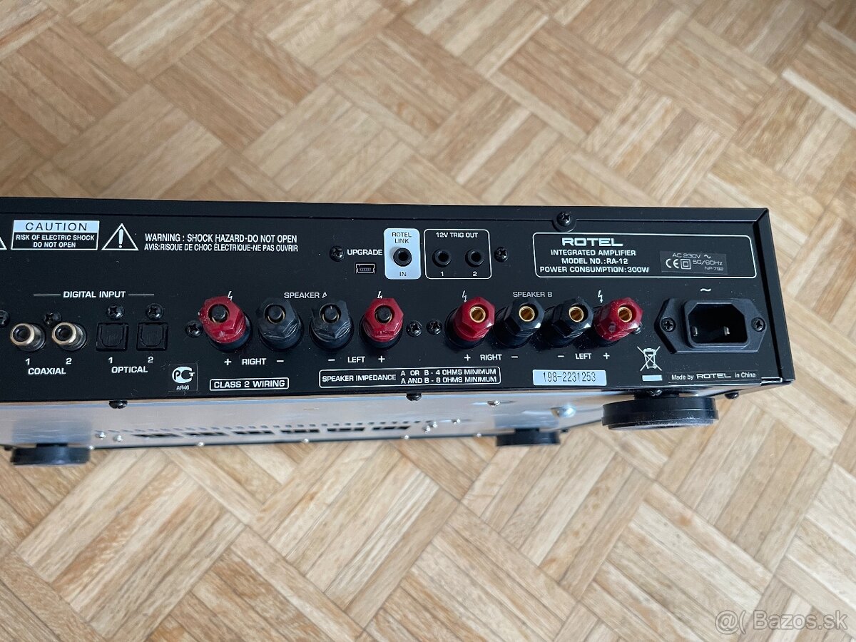 Zosilnovac ROTEL RA-12 + Bluethoot - 5
