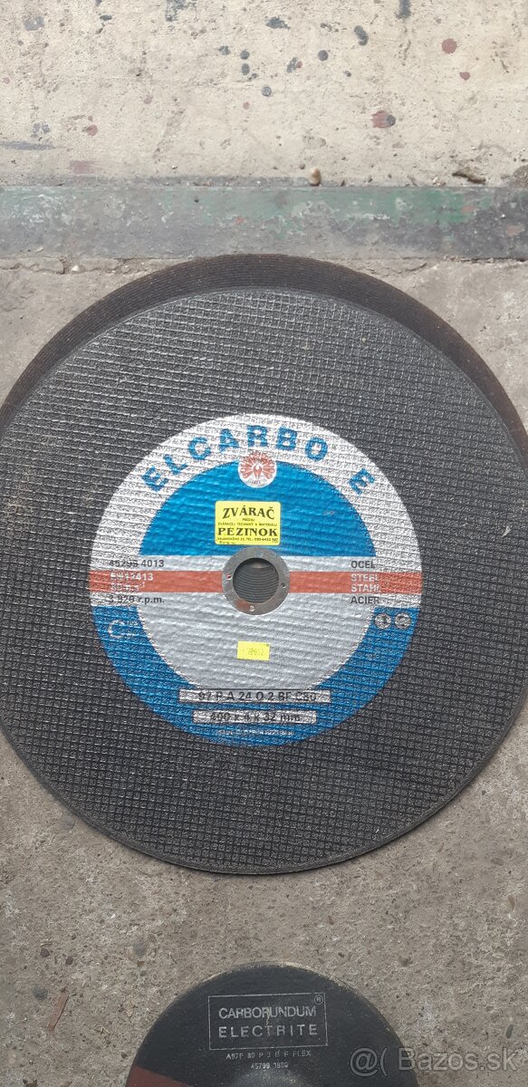 Predám Brúsne kotúče na zelezo - 5