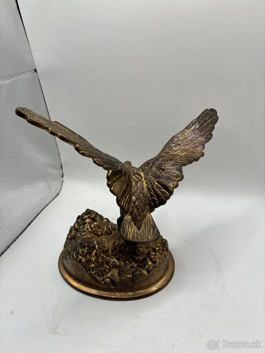Mosdzná soška orla Turul - 5