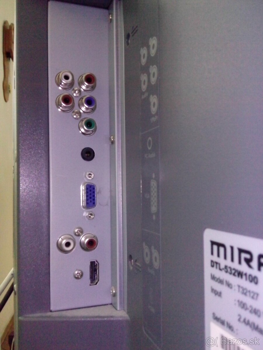 Predám starší LCD TV MIRAI 32" - 5