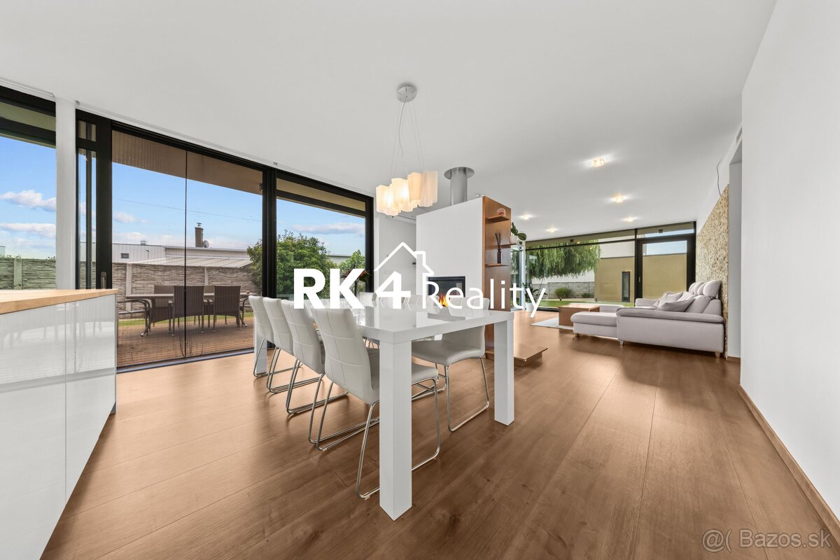 RK4 - Súkromná vila - dvojgaráž, 2 terasy (80 m²), pozemok - 5