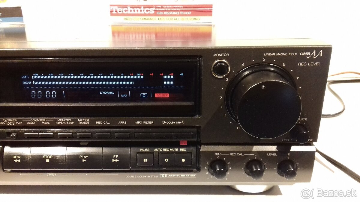 ClassAA spickovy 3-hlavovy deck TECHNICS RS-BX707 JAPAN AK58 - 5