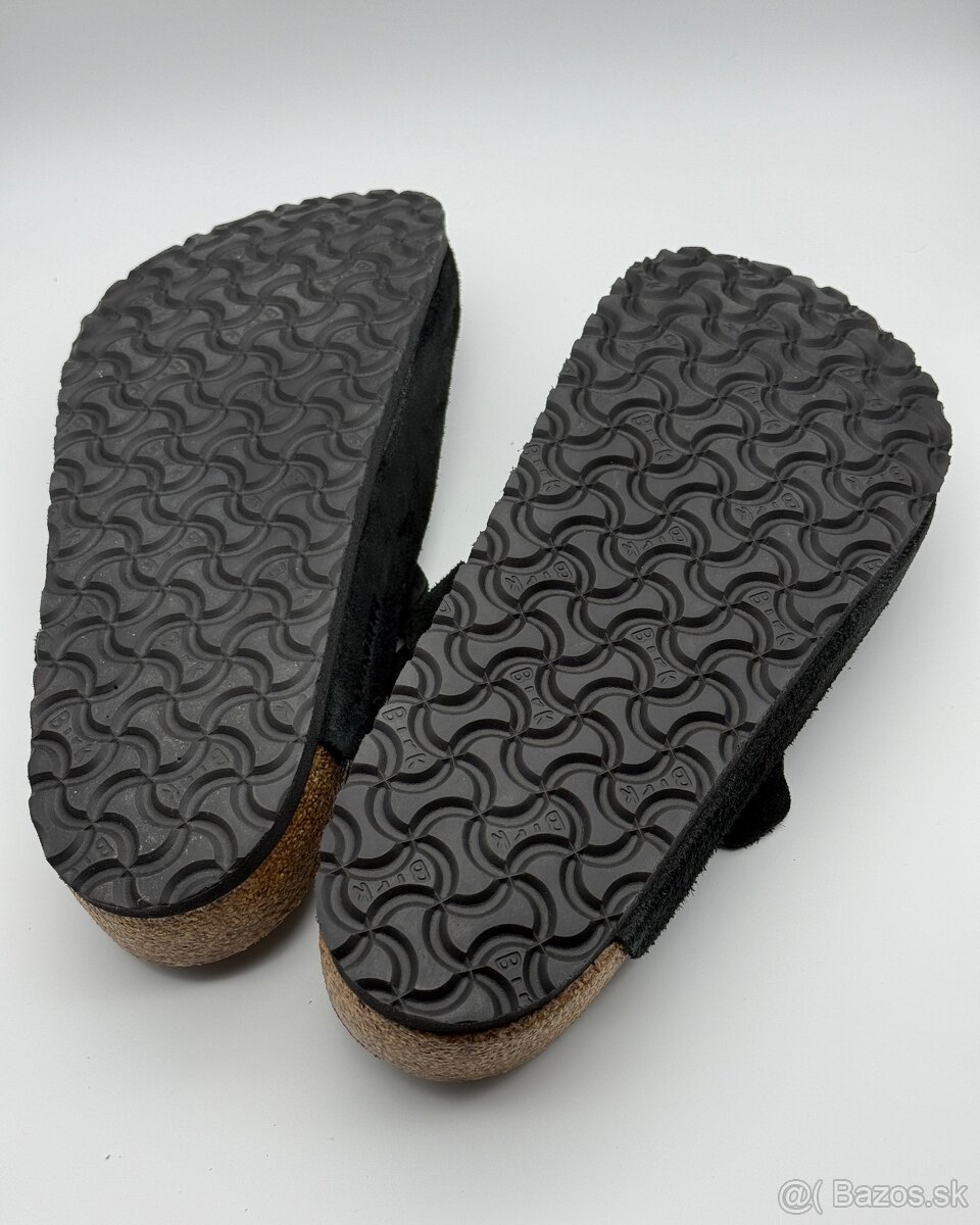 Nové Birkenstock Boston veľ. 45 / 29cm - Black Suede - 5
