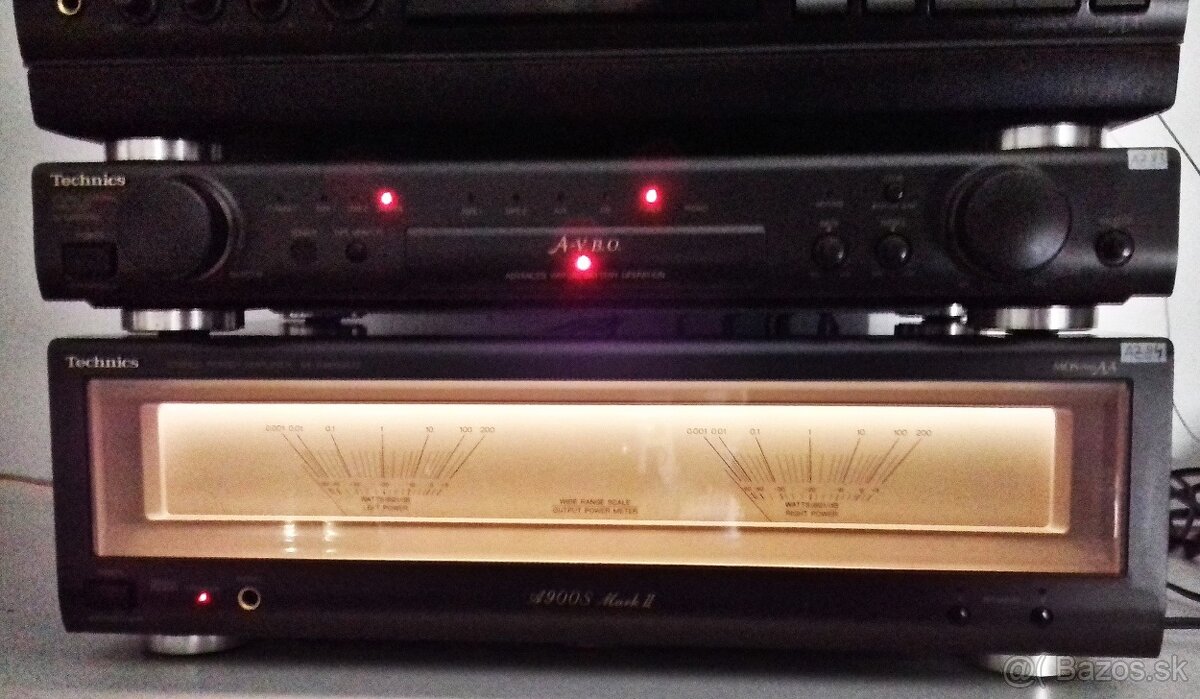 Zostava TECHNICS equalizer,tuner,CD,tape deck,predz,zos= X04 - 5