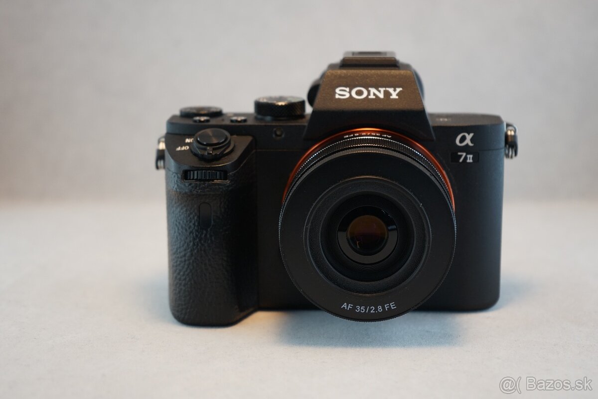 Fotoaparát Sony Alpha A7 II objektív Samyang AF 35/2.8 FE - 5