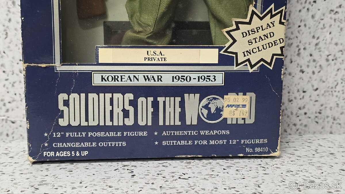 Akčnú figúrka "Soldiers of the World" z Korean War 1950-19 - 5