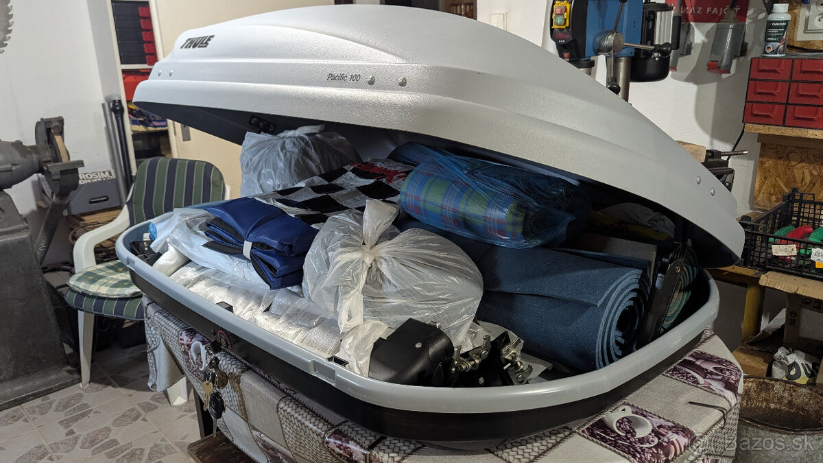 Thule Pacific 100 strešný box TOP STAV - 5