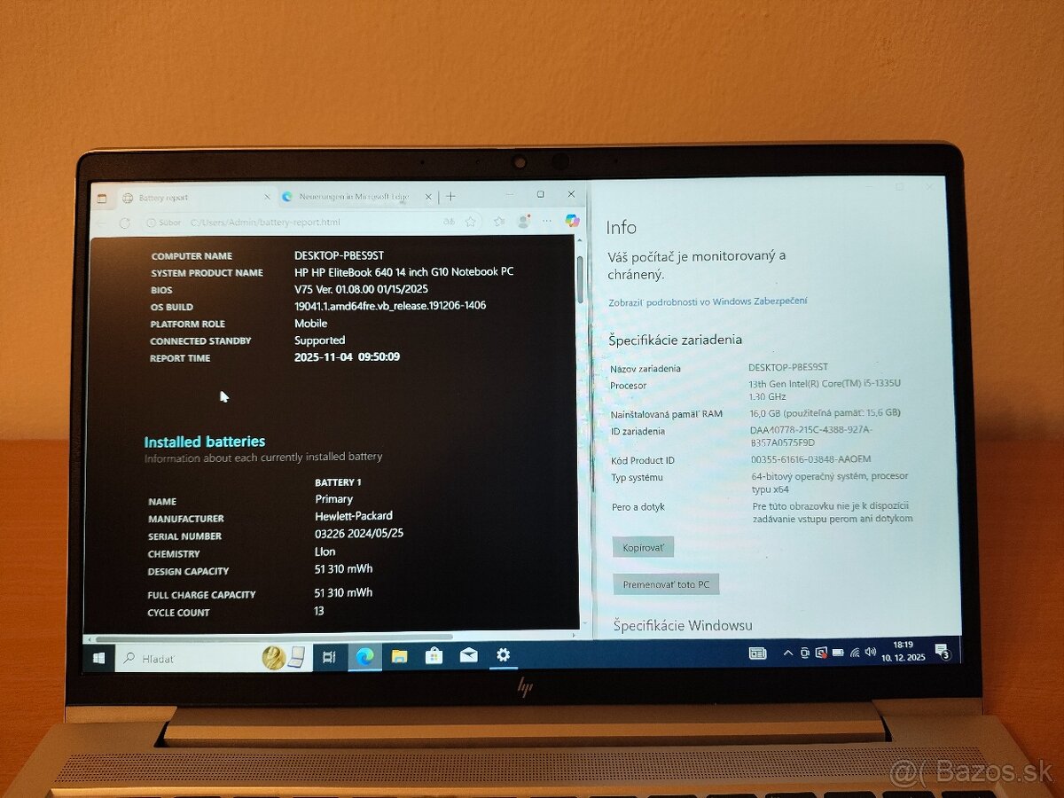 HP EliteBook 640 G10 | Core i5 • 16GB RAM • SSD - 5