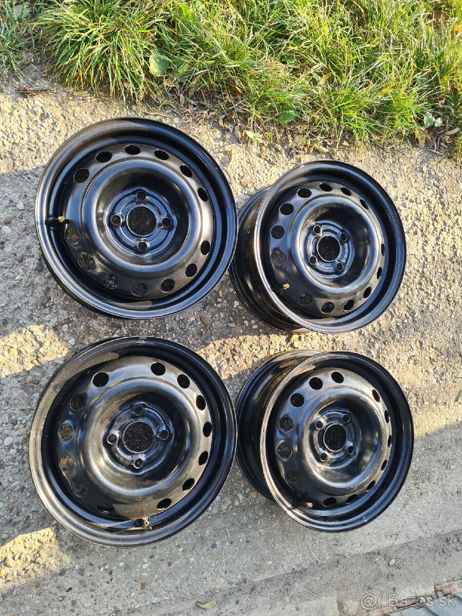 Plechove disky r14 opel,daewoo - 5