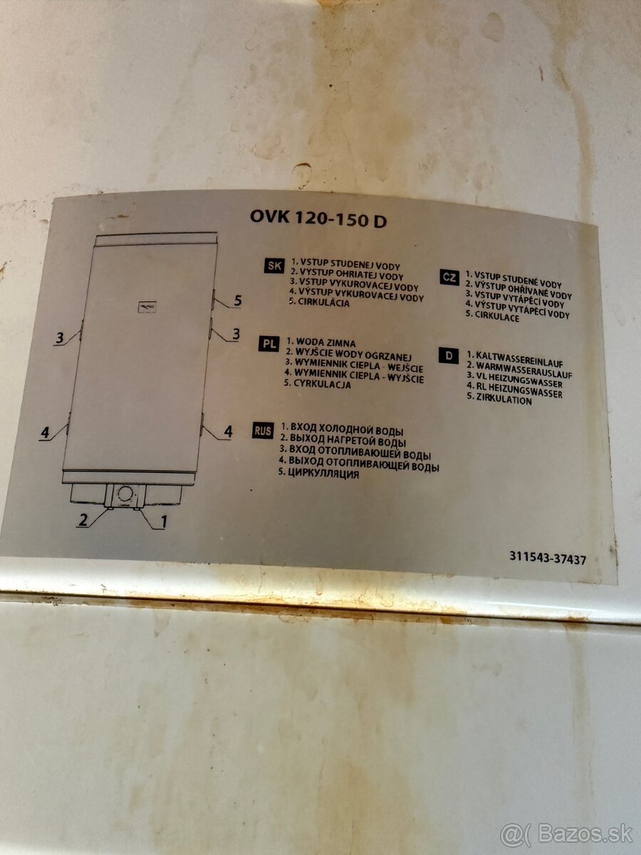 Bojler Tatramat OVK 120 D - 5