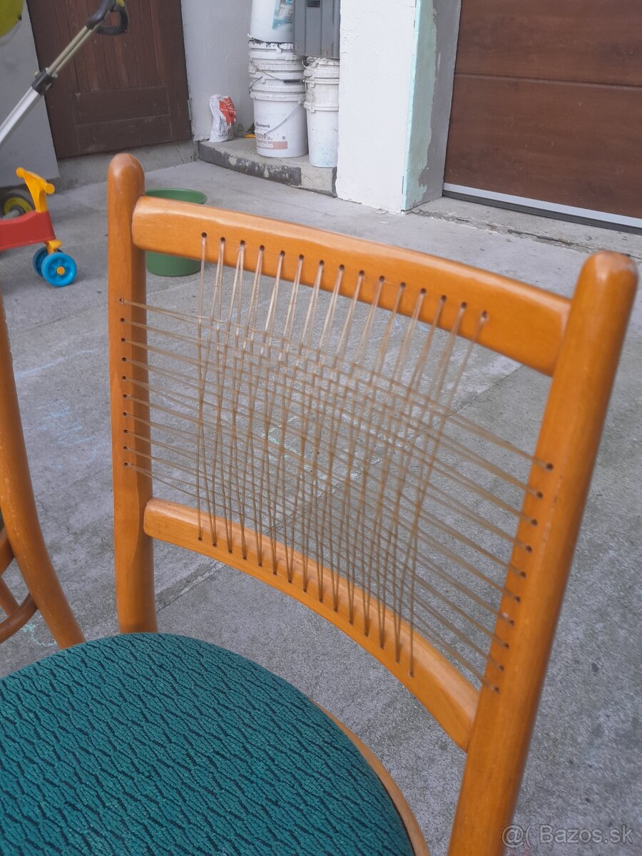 Predám drevené stoličky. - 5