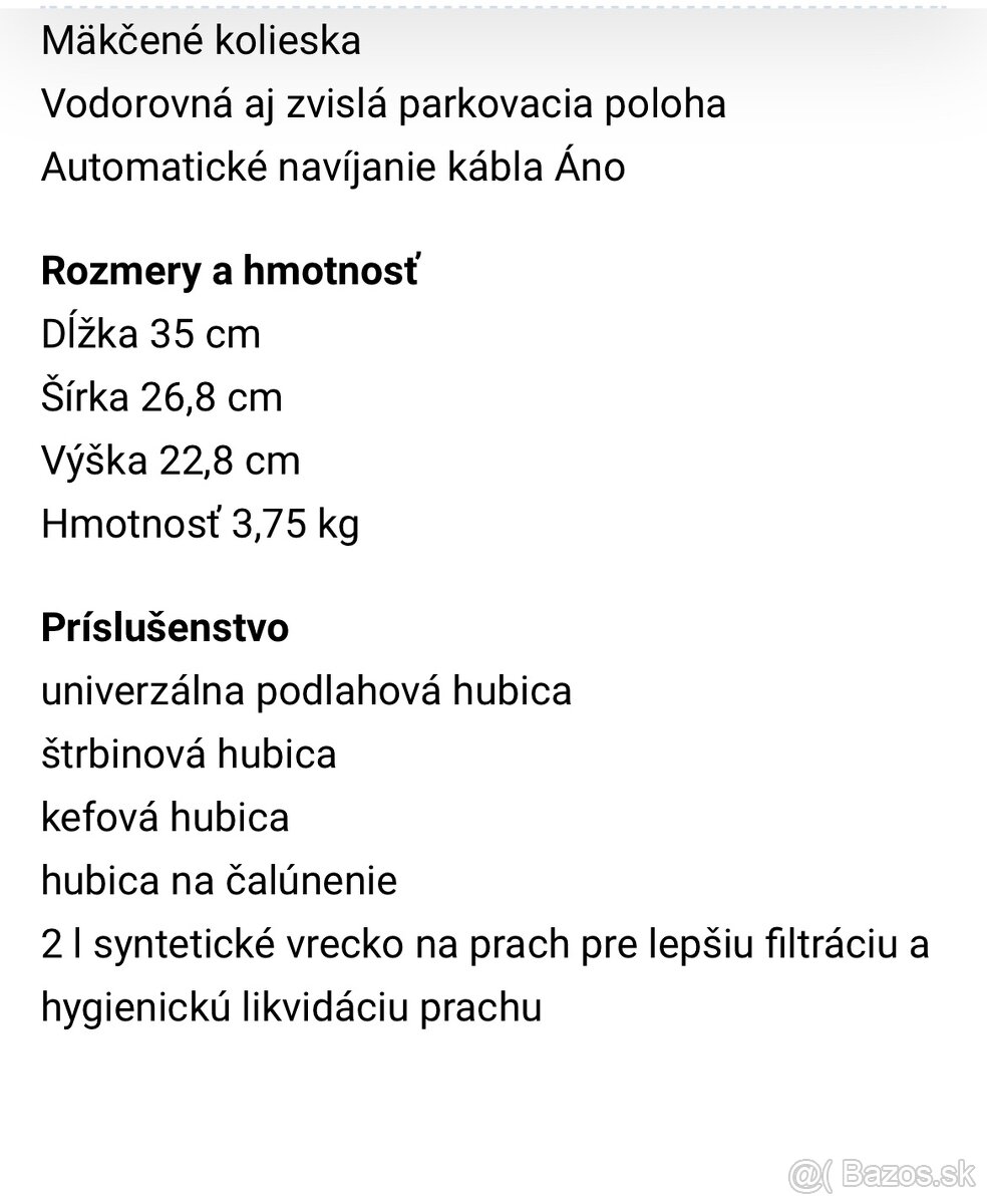 Podlahový vysávač Sencor - 5