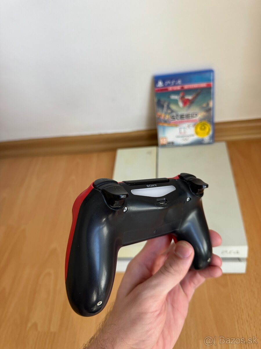 Playstation 4 white s ovládačom + 1x hra Steep - 5