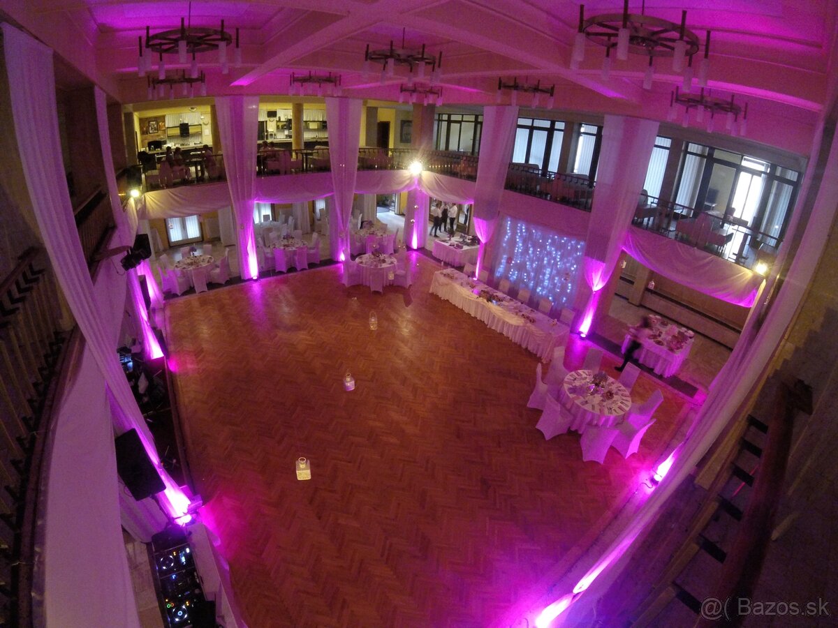 LED PAR 24x12w RGBW 11ks - dekoračné svetlá - 5