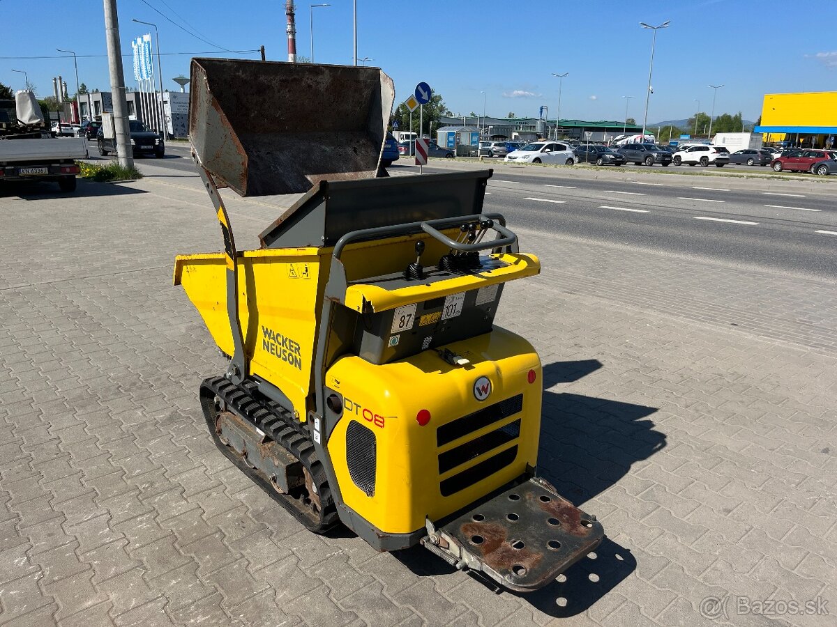 Samonakladaci minidumper Wacker Neuson DT08, Honda - 5