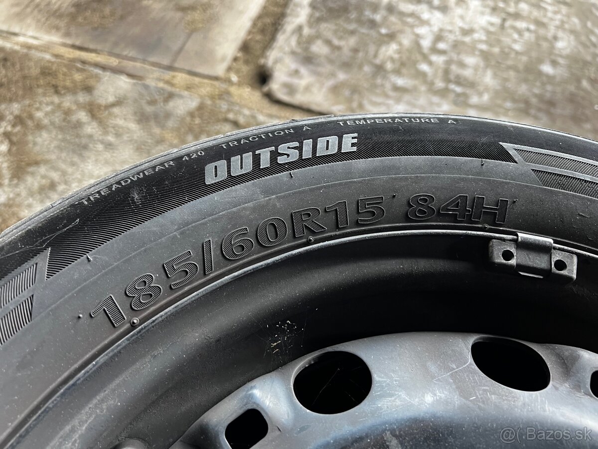 Letné pneumatiky 185/60 R15 - 5
