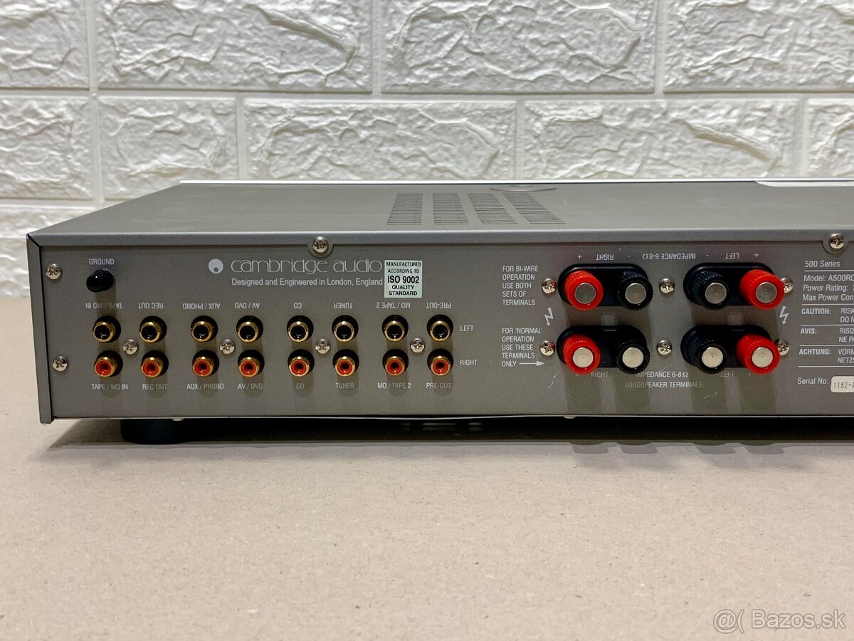 Cambridge Audio A500 …. Integrovany stereo zosilovač - 5