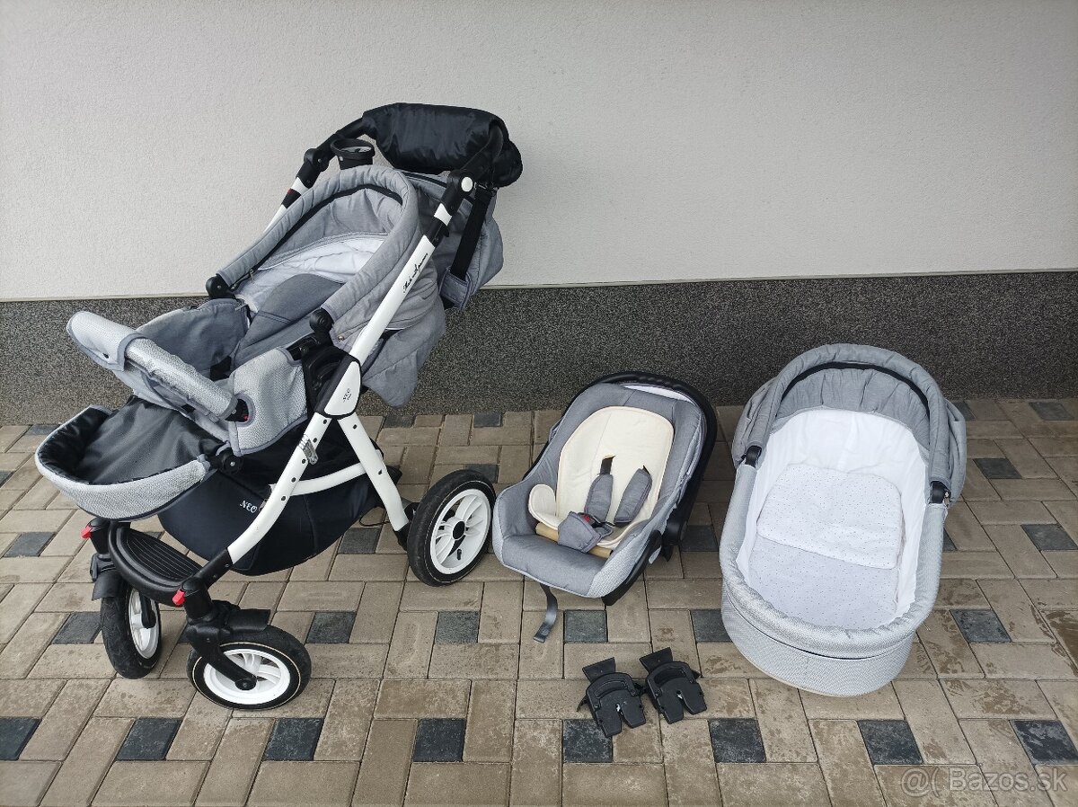 Detský kočík 3kombinacia - 5
