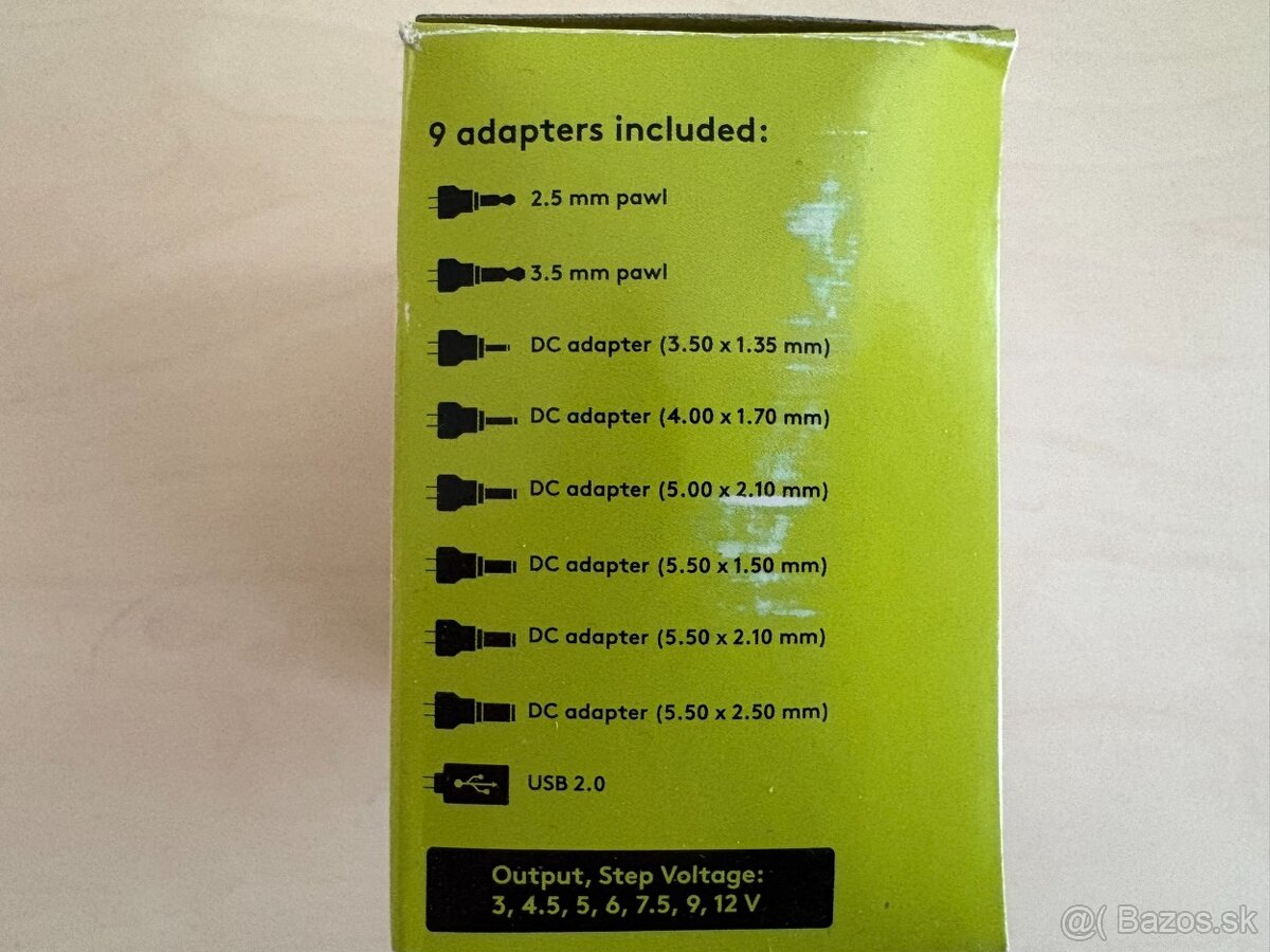 Universal Power Supply adapter 3 V - 12 V. - 5