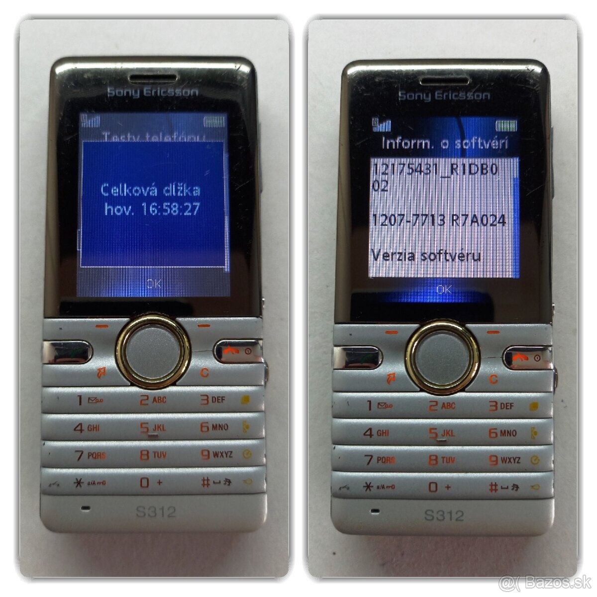 SONY ERICSSON S312 Veľmi zriedkavý model - 5