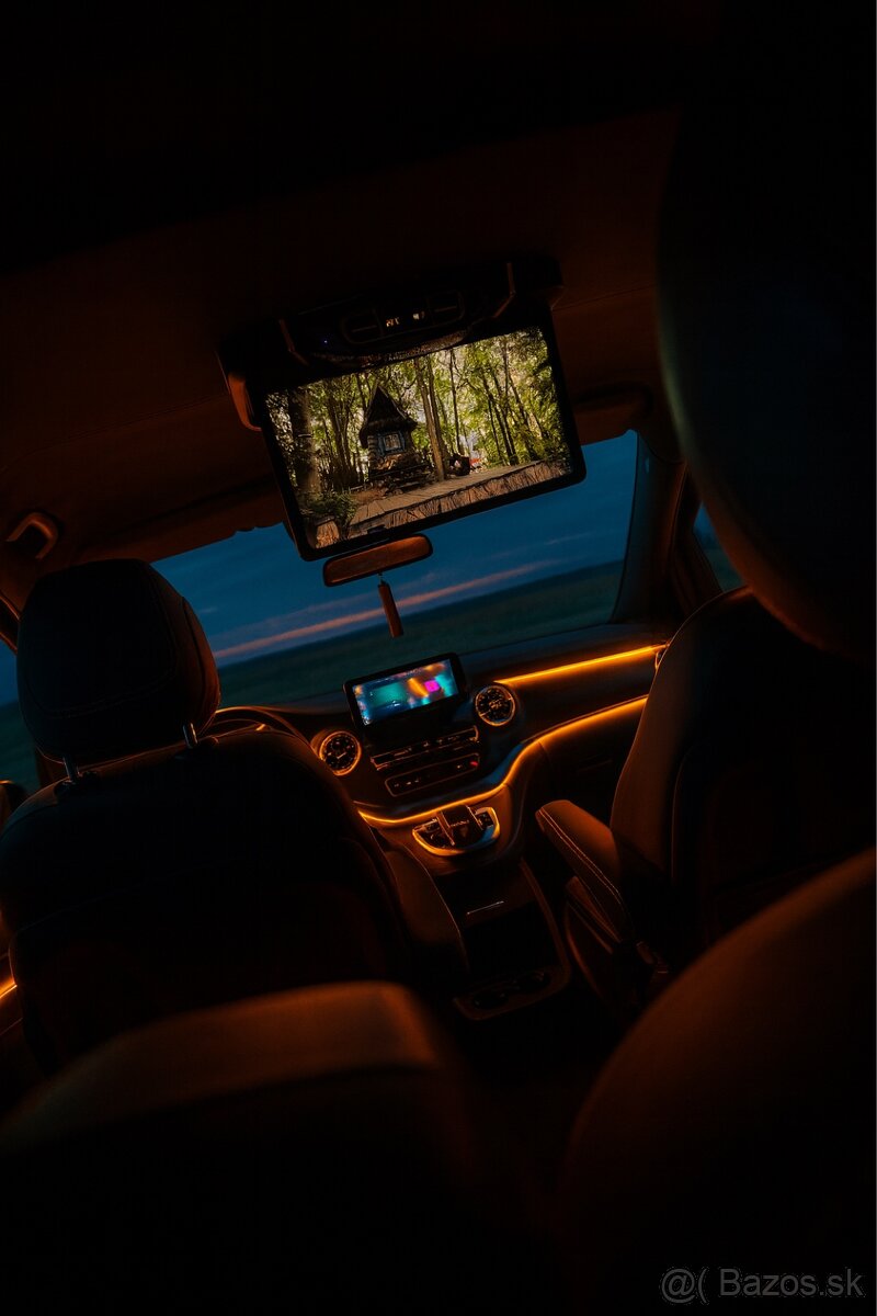 Prenájom Mercedes V-Class 8 miestne – luxusný mikrobus - 5