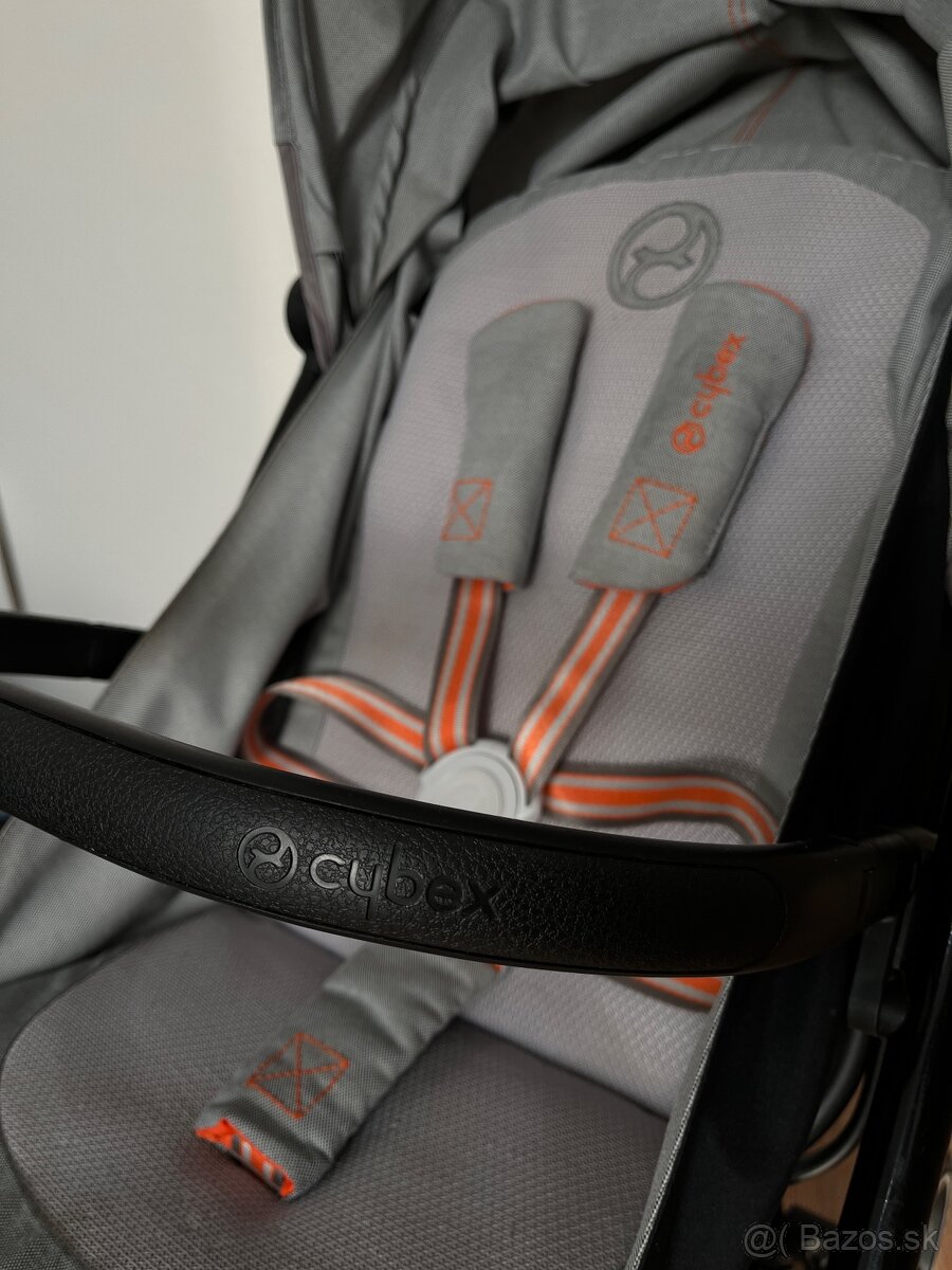 ŠPORTOVÝ KOČÍK Cybex Lava Grey + fusak + taška - 5