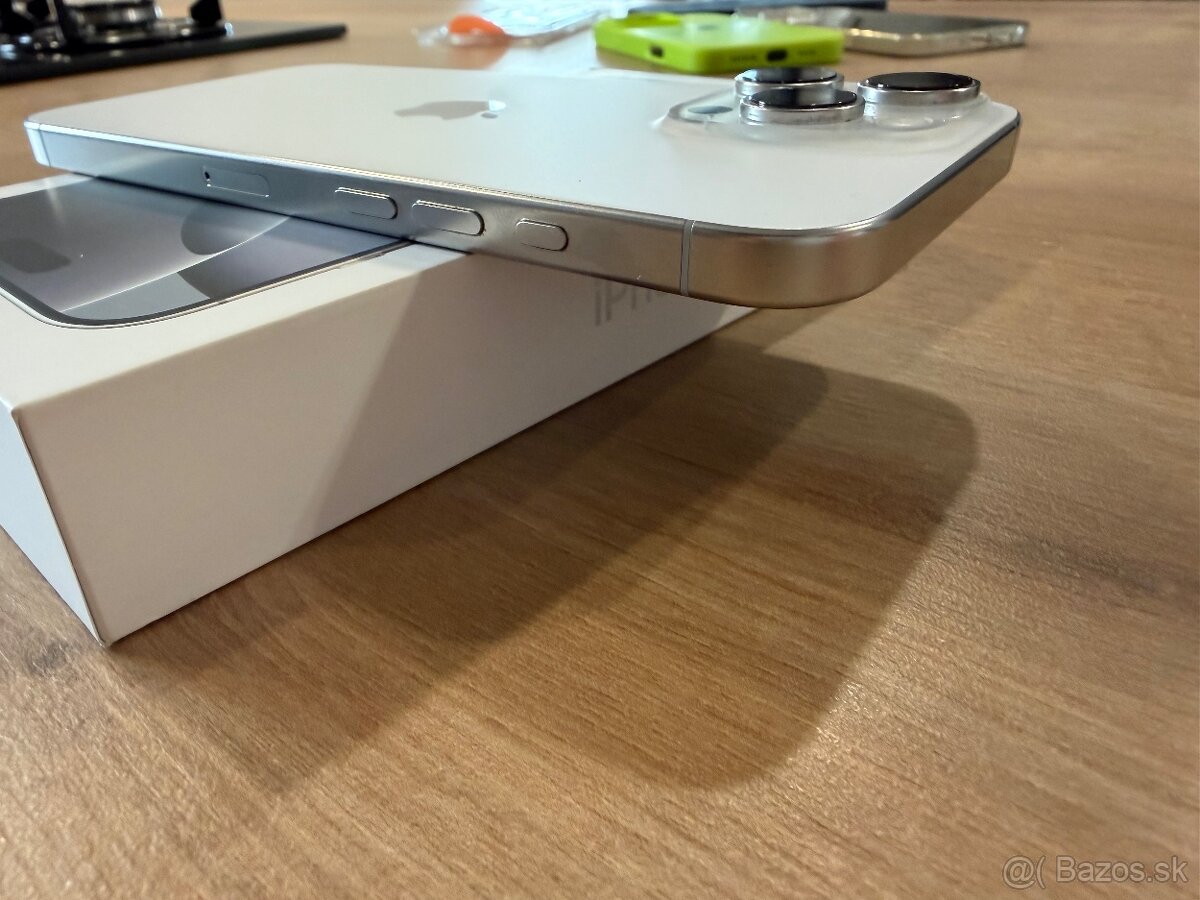 📱 iPhone 16 Pro Max Silver Titanium 256GB - 5