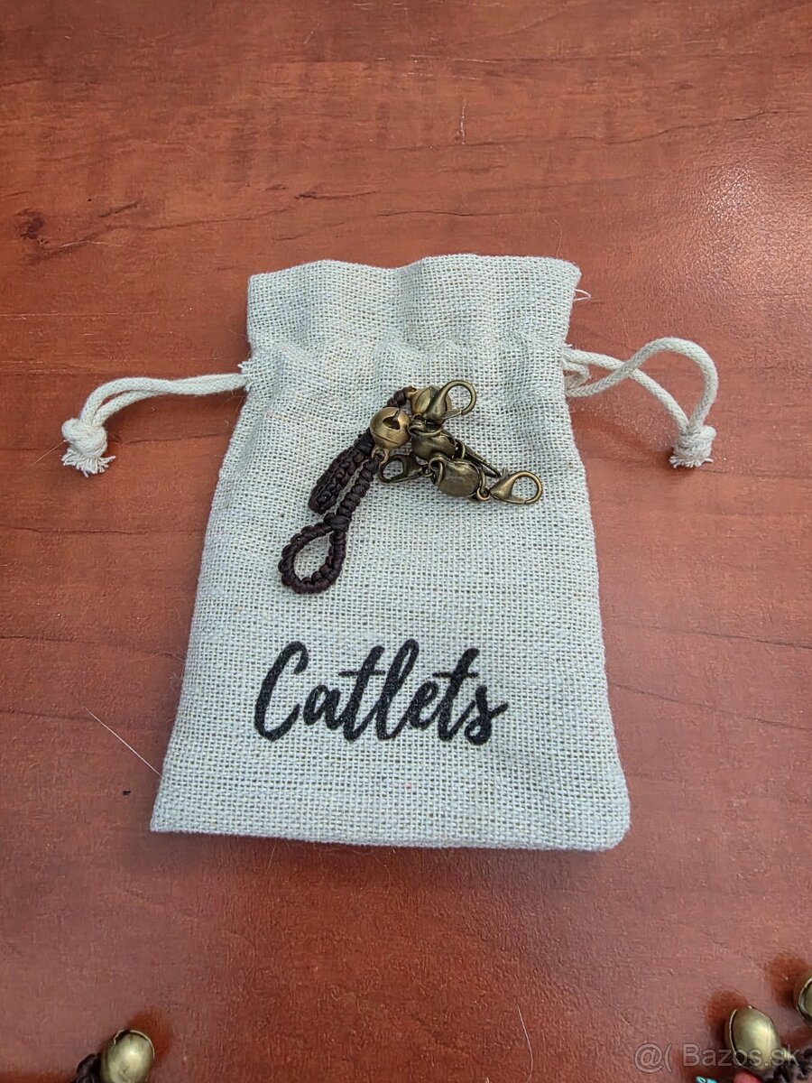 3ks náhrdelníky pre mačky - Catlets - 5