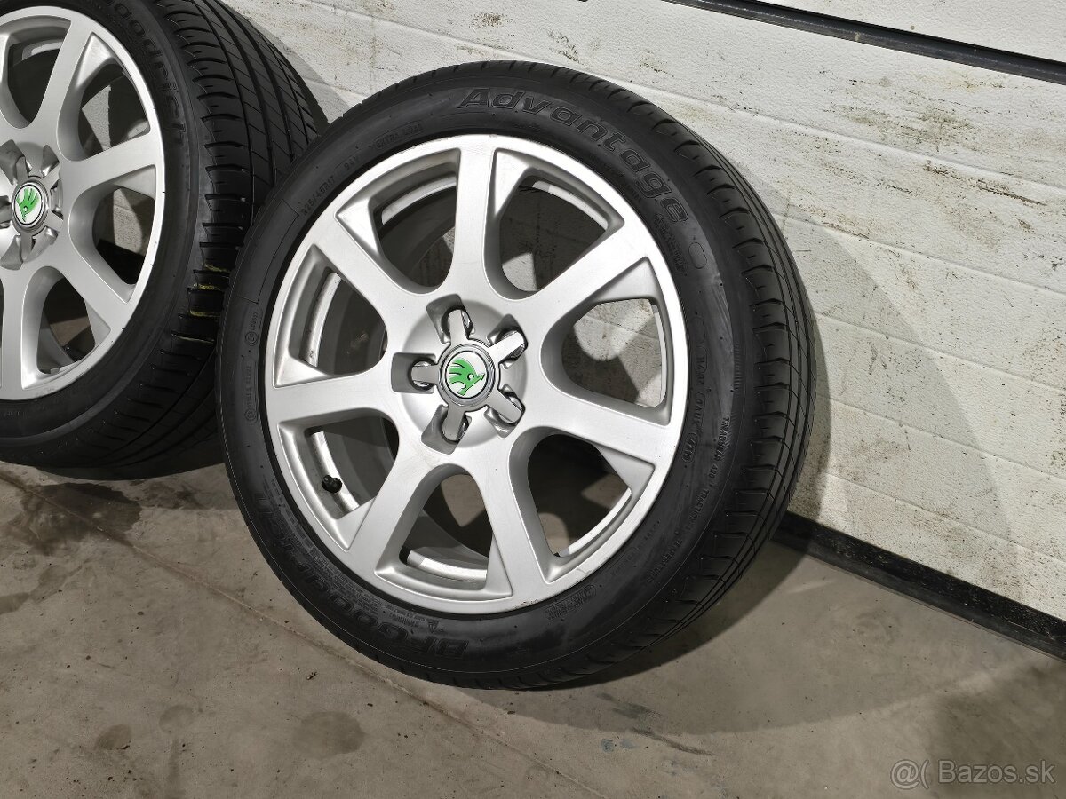 Letná Sada AUDI/ŠKODA 5x112+225/45 R17 - 5