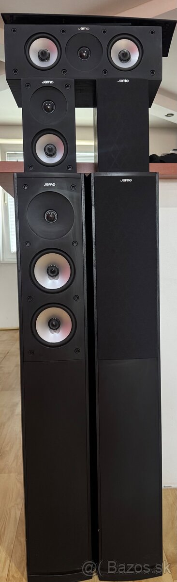 DENON AVR-X2800H Black + Jamo S 606 HCS 3 - 5