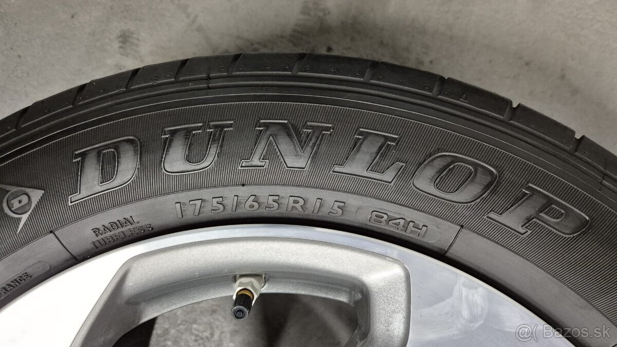 Hliníkové disky 4x100 r15 ET39 Toyota Yaris - 5