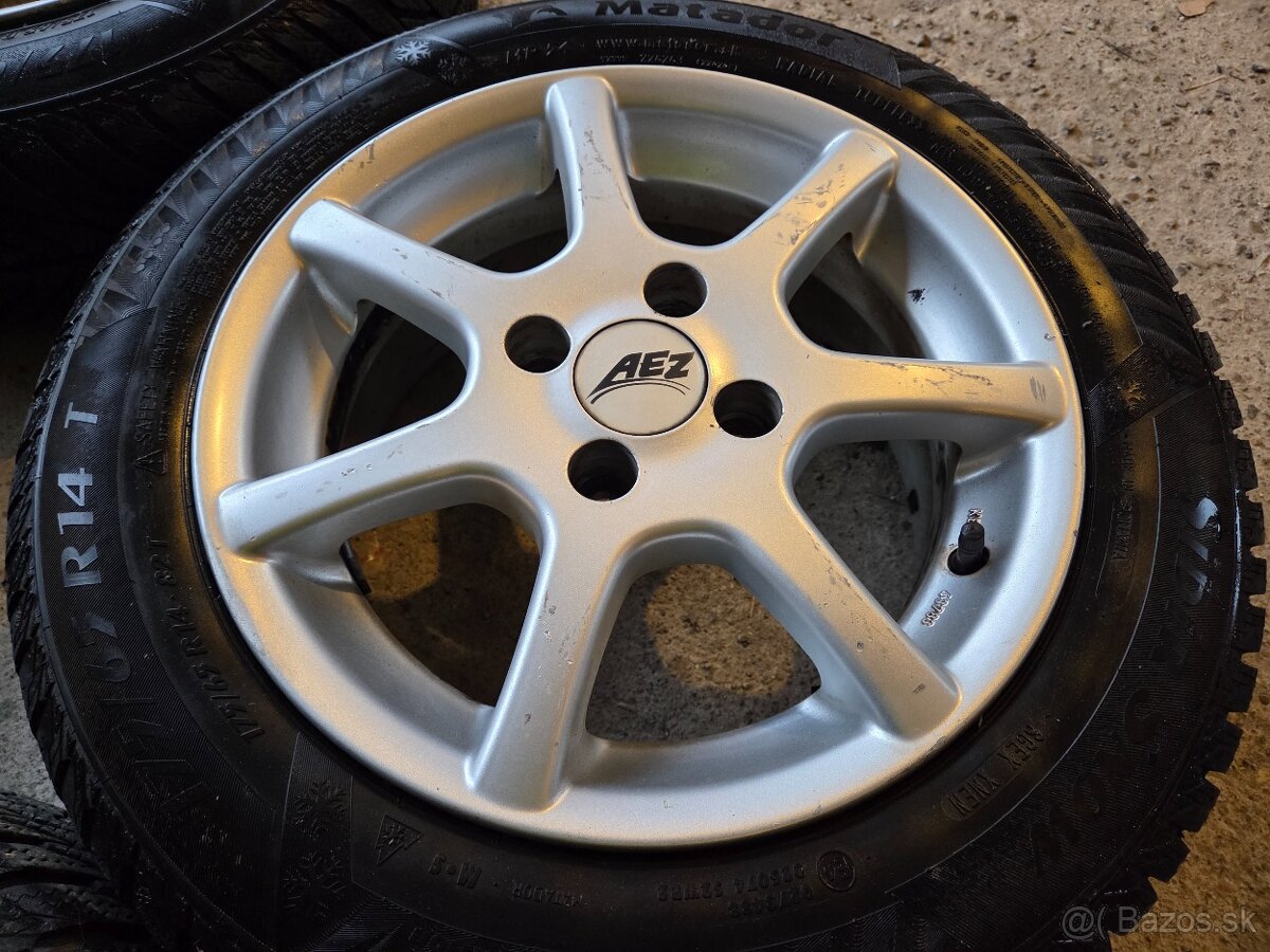 CMS 4x100 r14 + zimné - 5