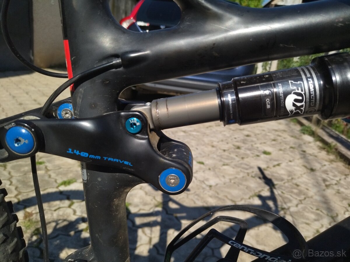 Predám celoodpružený karbónový bicykel - 5