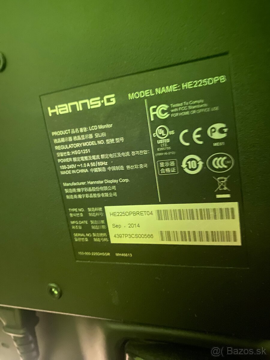 Monitor HannsG - 5